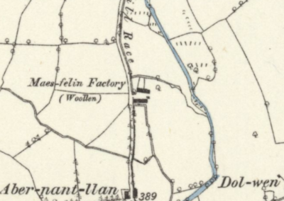 Old map of site